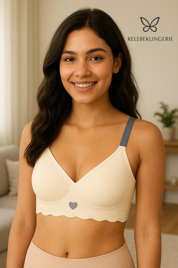 Seamless Never Feel Laser Cut No Trace Aesthetic Elegant Yoga Sports Bra