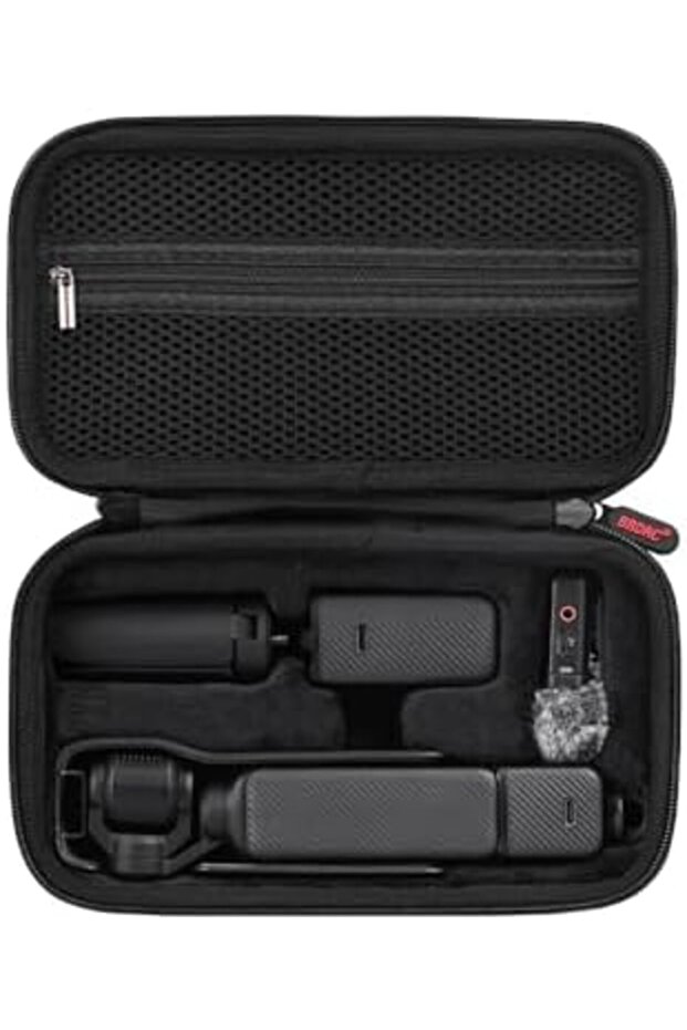 CENXI Hard Case for Pocket 3, Portable Nylon Protect Bag, MicroSD Card Cases for DJI OSMO Pocket 3 C - 1