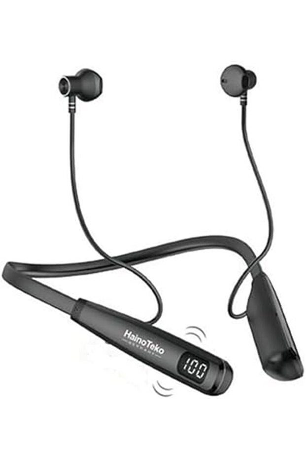 HN81 Neckband Wireless Earphone Black
