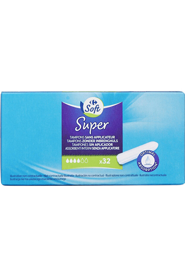 Tampoane Super CRF Soft, 32buc - 1