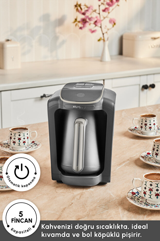 Hatır Neo török kávéfőző 5 csésze kapacitású Starlight - 3