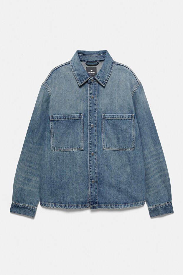 Denim gömlek - 5