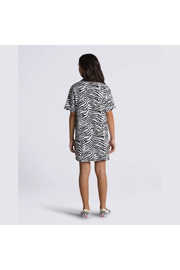 ZEBRA DAZE RELAXED TEE DRESS - 2