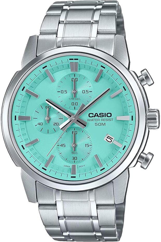 ساعة جنرال لاين: لون أزرق مخضر MTP-E510D-2AVDF - 1