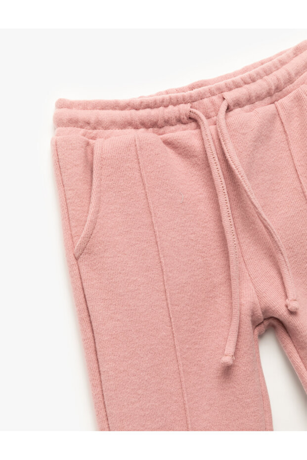 Basic-Hose mit elastischem Bund und Taschen im Karottenschnitt - 3