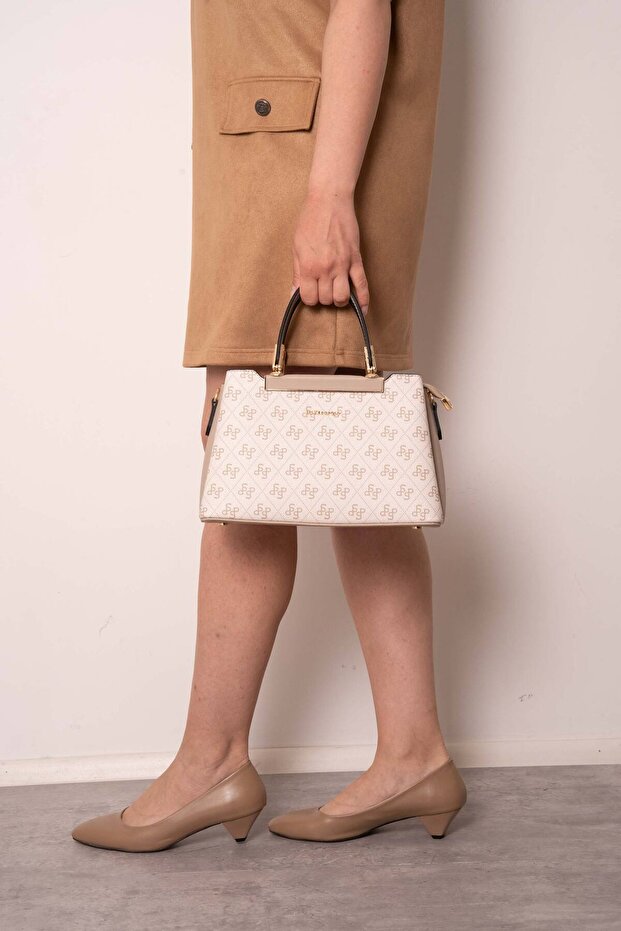 Silver Polo Beige - Sand Nv913 Women's Handbag