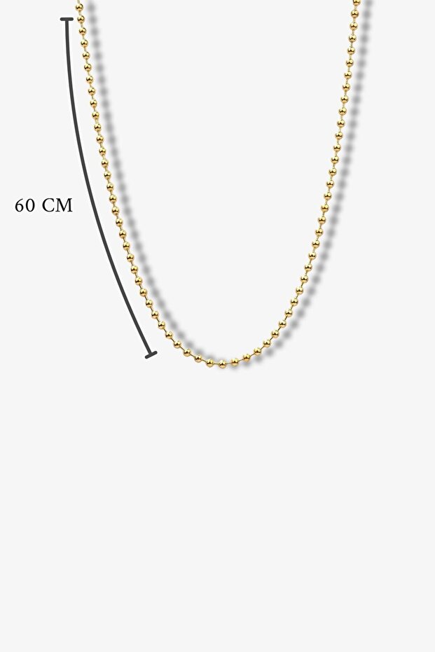 Bead Çelik Kolye - 2