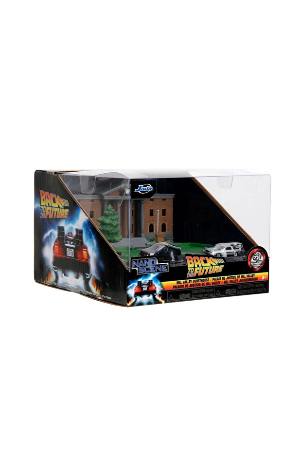 Back to the Future Clock Tower Nano Scene Diorama Modeling