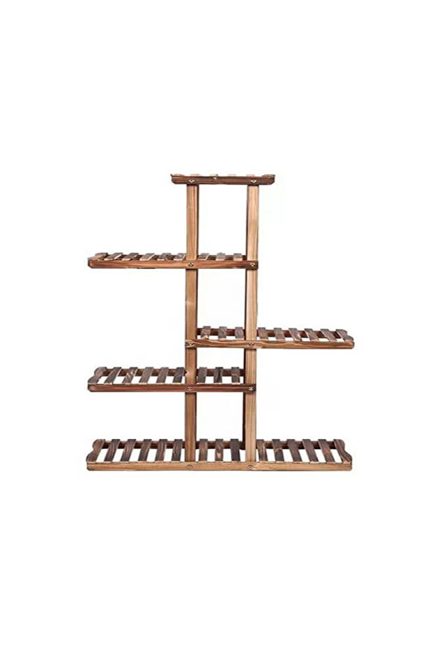 5-Tier Pot Stand Coffee 56x95x25cm