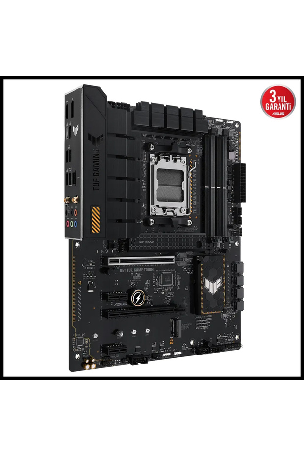 TUF GAMING A620-PRO WIFI 6400MHz OC DDR5 Soket AM5 M.2 HDMI DP mATX Anakart - 3