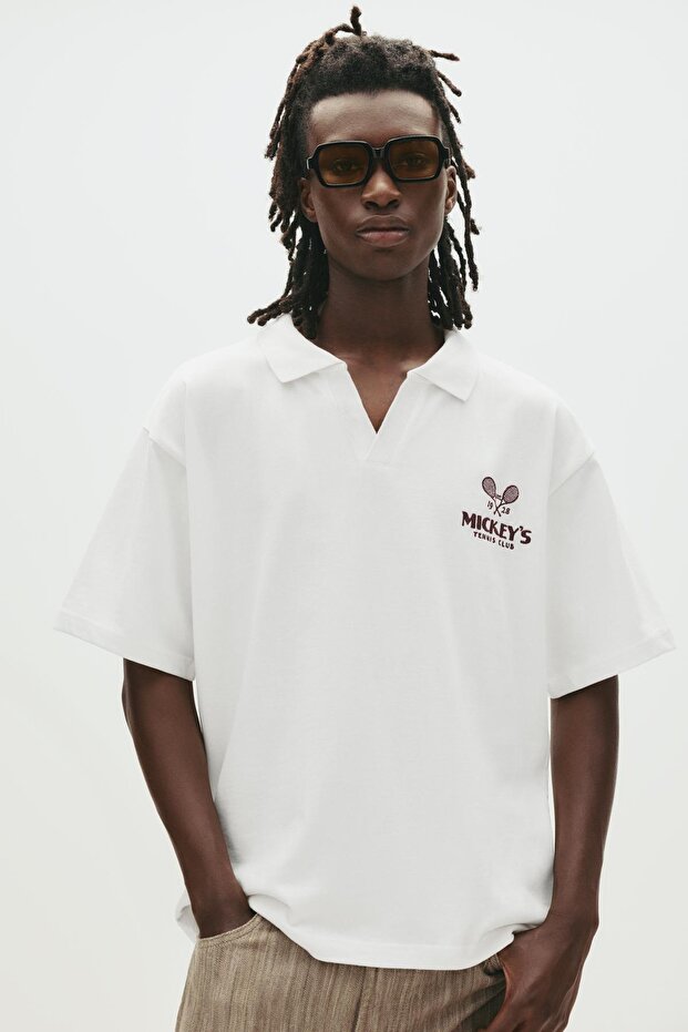 Mickey Mouse Polo Tişört - 1