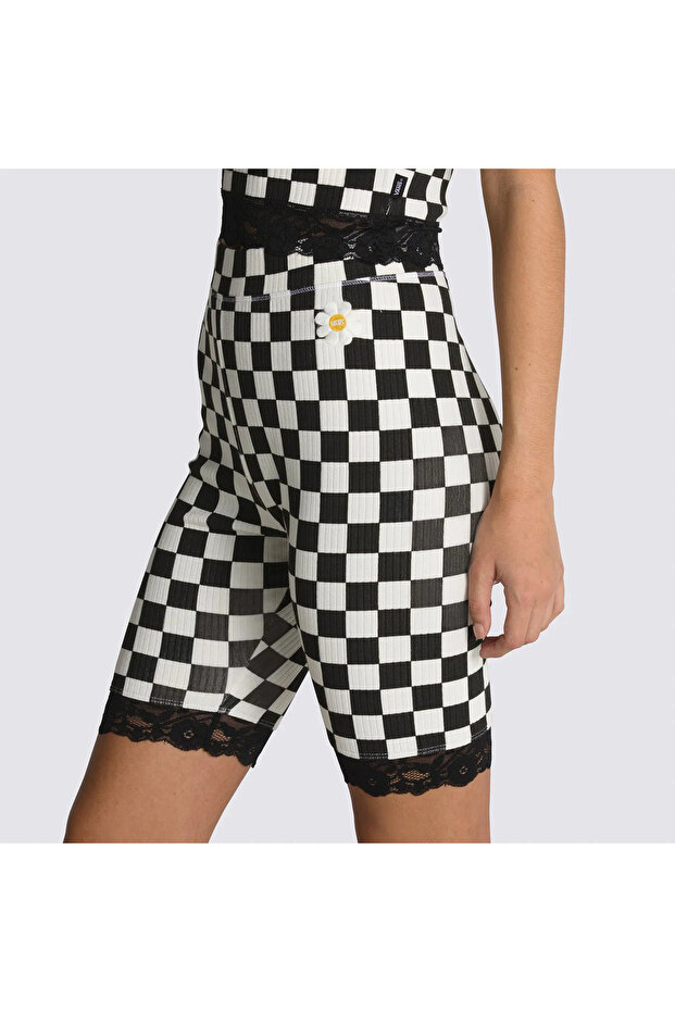 OVERSIZED FLORAL LEGGING SHORT - 1