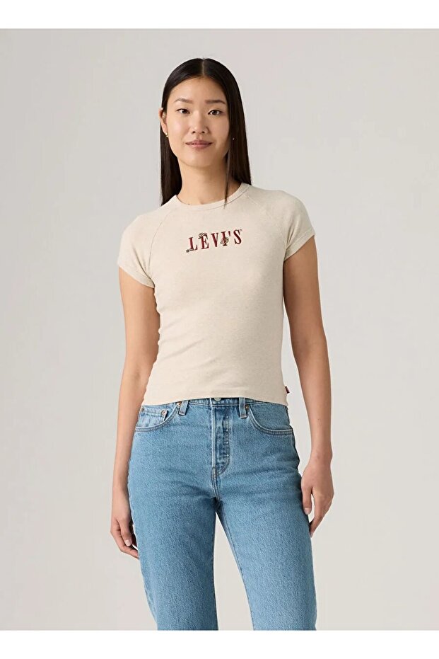 RILEY RAGLAN TEE SERIF - 2