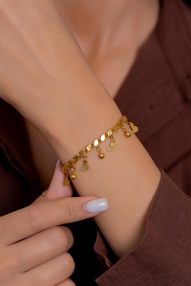 9,45 Gram 22K Pullu Halep Bilezik - 3