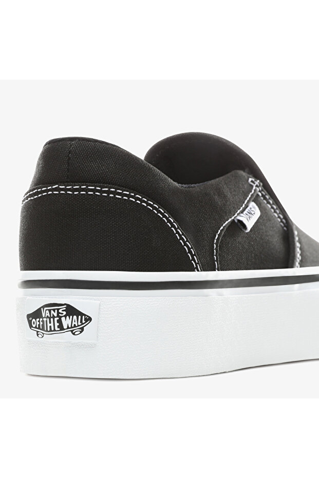 Wm Asher Platform Kadın Siyah Sneaker - 3