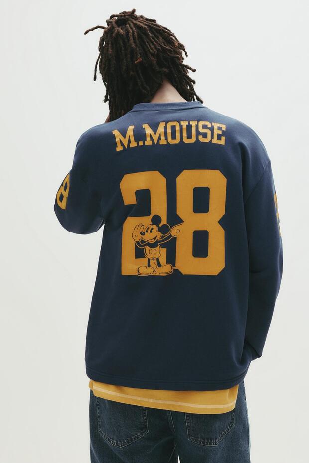 Mickey Mouse futbol temalı sweatshirt - 2