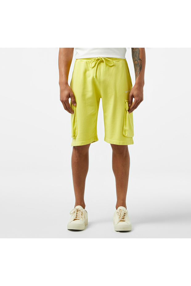 UNITED4 Essentials Erkek Sarı Şort - 3