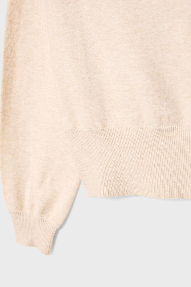 Geniş yaka triko kazak - 5