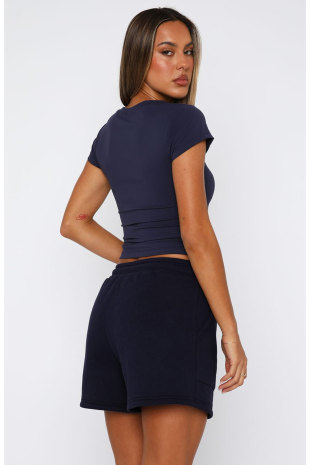 Rahat Kalıp Cepli Oversize Basic Şort – The End Street Style - 4