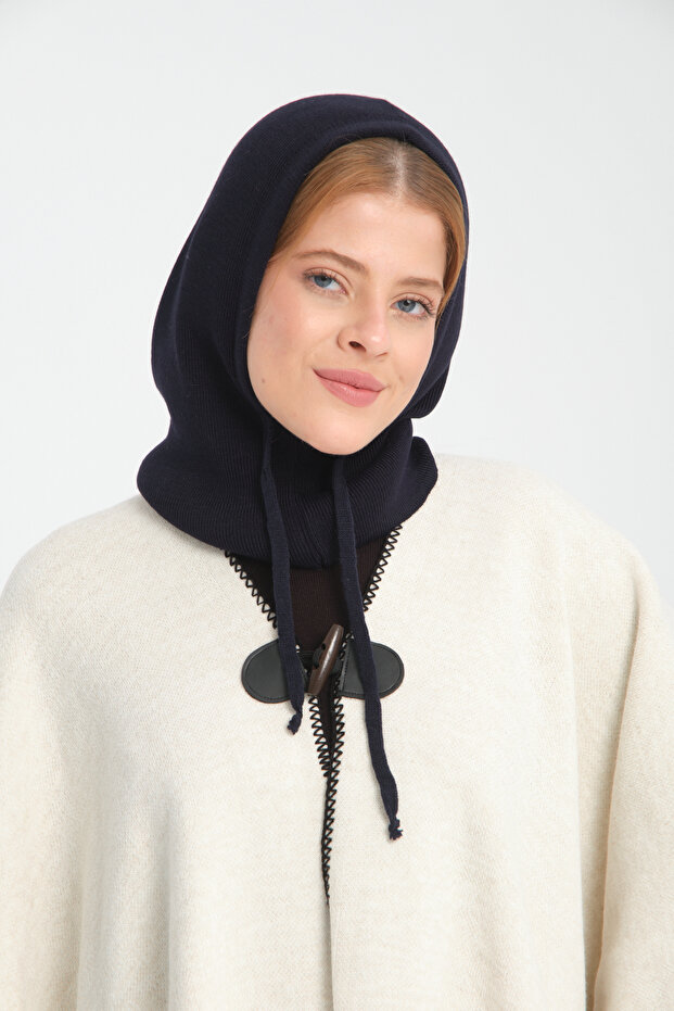 Thin Knitted Balaklava, Ultra Soft Cold Weather Beanie & Hood, Thin Knitted Ultra Soft Winter Headgear