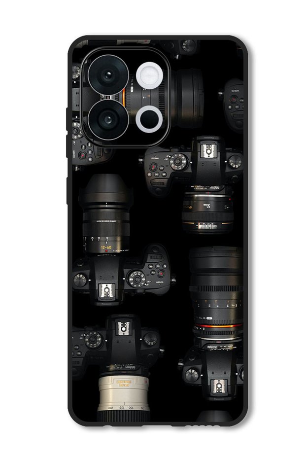 Case Compatible with OnePlus 13T 6.32 Inch Protection Shockproof Bumper Cover cameras_lenses_photo