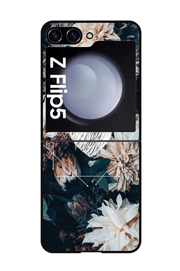 Protective Case Anti Scratch Shock Proof Bumper Cover For Samsung Galaxy Z Flip 5 Heart In Center
