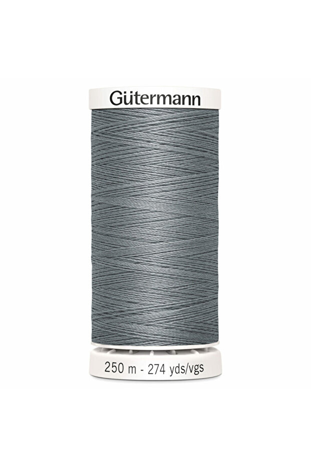 Gütermann 250 m 40 Gray 100% Polyester Sewing Thread