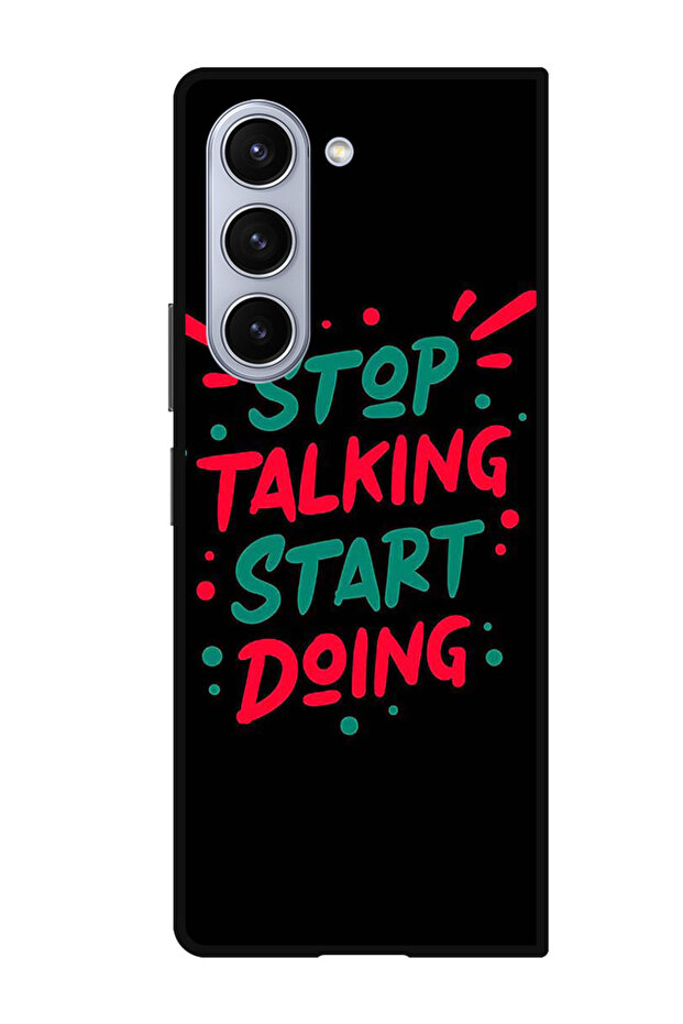 Protective Case Anti Scratch Shock Proof Bumper Cover For Samsung Galaxy Z Fold 5 Stop Talking