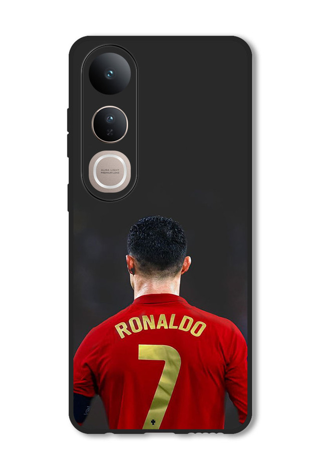 Case Compatible with Vivo V50 Lite Protection Shockproof Bumper Cover Ronaldo 7 Back