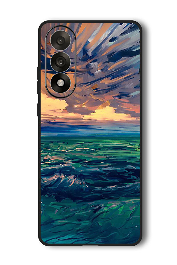 Case Compatible with OnePlus Nord 5 6.83 Inch Protection Shockproof Bumper Cover Landscape