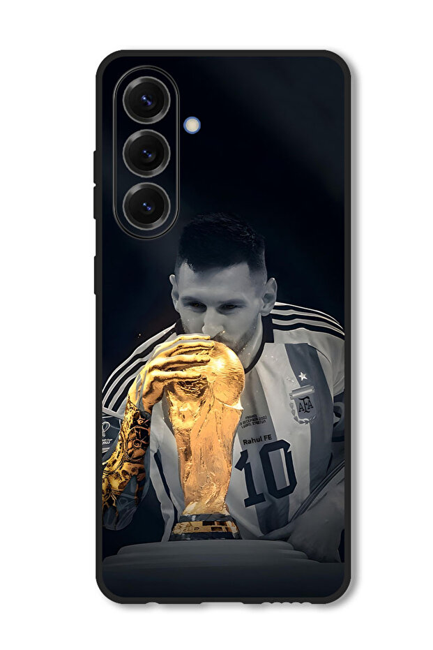 Case Compatible with Vivo V50 Protection Shockproof Bumper Cover Messi (1)