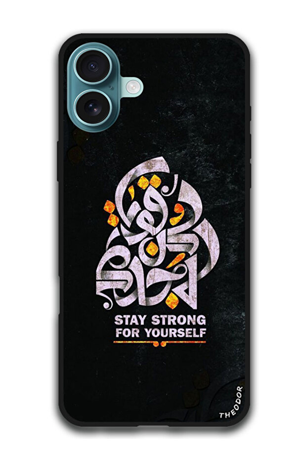 Protective Case Anti Scratch Shock Proof Cover For iPhone 16 Plus (6.7)-inch Arabic Design (211)