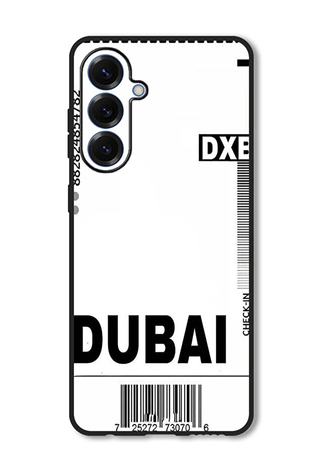 Case Compatible with Samsung Galaxy A56 Protection Shockproof Bumper Cover DXB Boarding pass