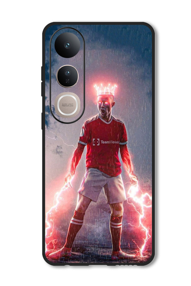 Case Compatible with Vivo V50 Lite Protection Shockproof Bumper Cover Ronaldo (5)