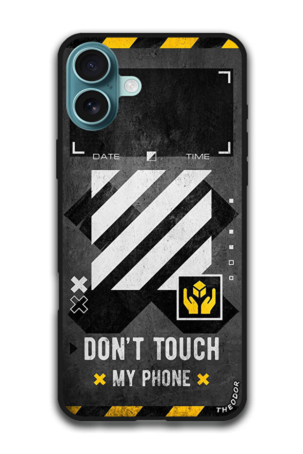 Protective Case Anti Scratch Shock Proof Cover For iPhone 16 Plus (6.7)-inch Dont Touch My Phone 1
