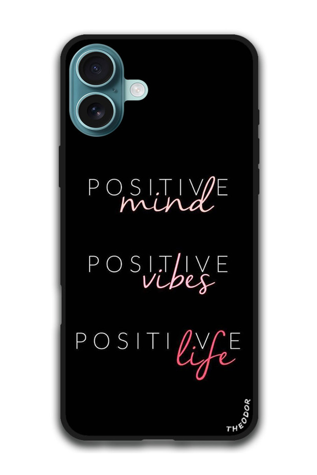 Protective Case Anti Scratch Shock Proof Bumper Cover For iPhone 16 Plus (6.7)-inch Positive Mind