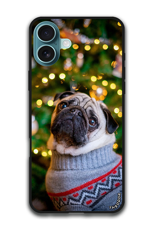 Protective Case Anti Scratch Shock Proof Bumper Cover For iPhone 16 Plus (6.7)-inch pug_dog_cute