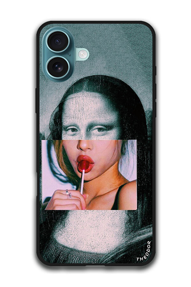 Protective Case Anti Scratch Shock Proof Bumper Cover For iPhone 16 Plus (6.7)-inch Mona Lisa 2