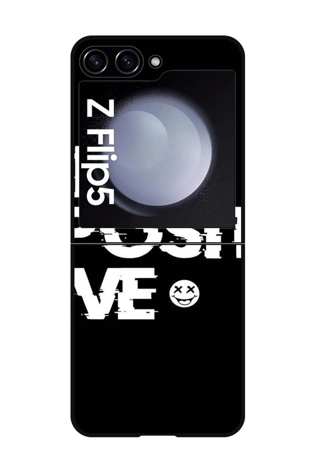 Protective Case Anti Scratch Shock Proof Bumper Cover For Samsung Galaxy Z Flip 5 Be Positive
