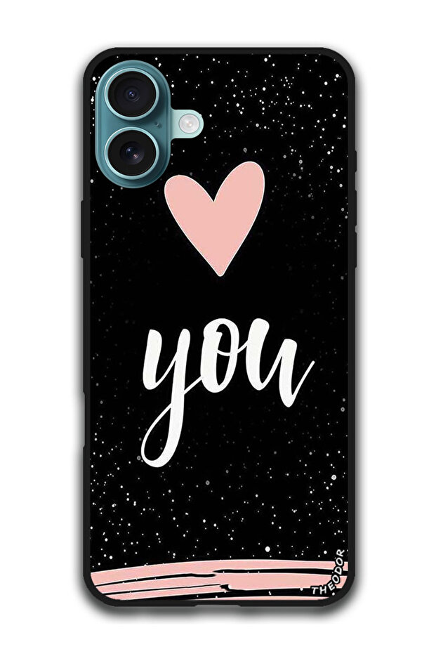 Protective Case Anti Scratch Shock Proof Bumper Cover For iPhone 16 Plus (6.7)-inch Love You