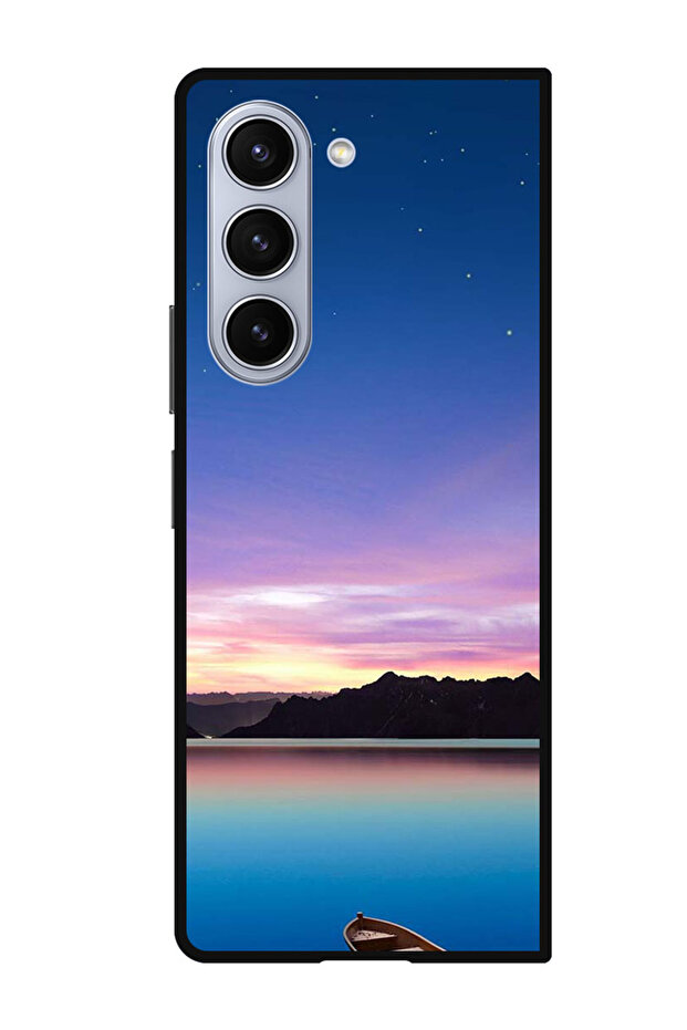 Protective Case Anti Scratch Shock Proof Bumper Cover For Samsung Galaxy Z Fold 5 Minimal Landscape