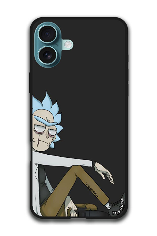 Protective Case Anti Scratch Shock Proof Bumper Cover For iPhone 16 Plus (6.7)-inch Rick