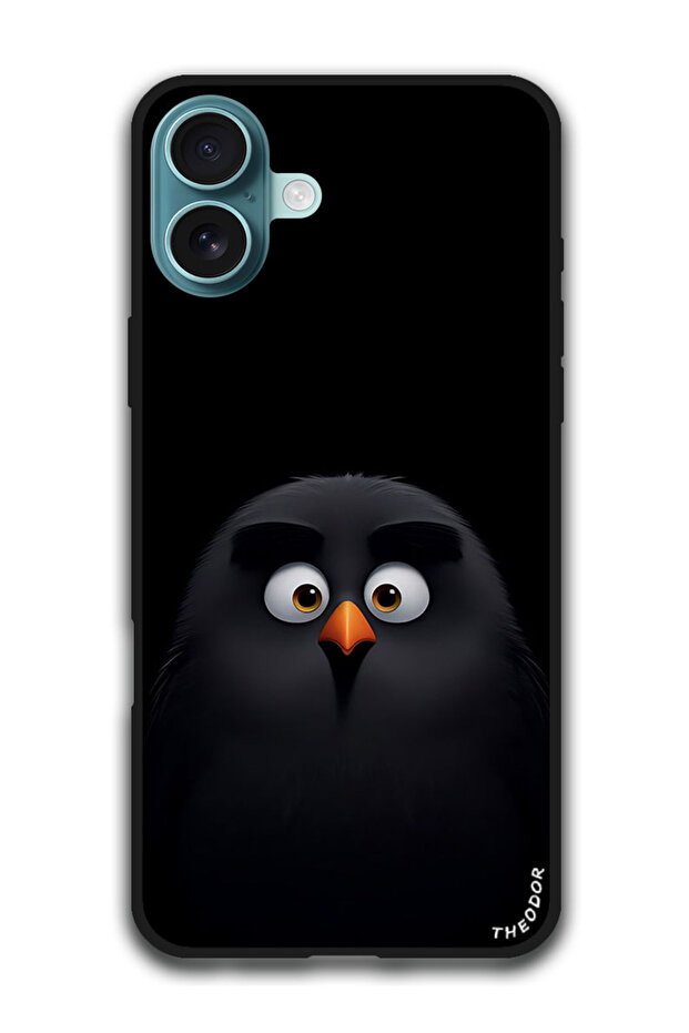 Protective Case Anti Scratch Shock Proof Bumper Cover For iPhone 16 Plus (6.7)-inch Cute Angry Bird