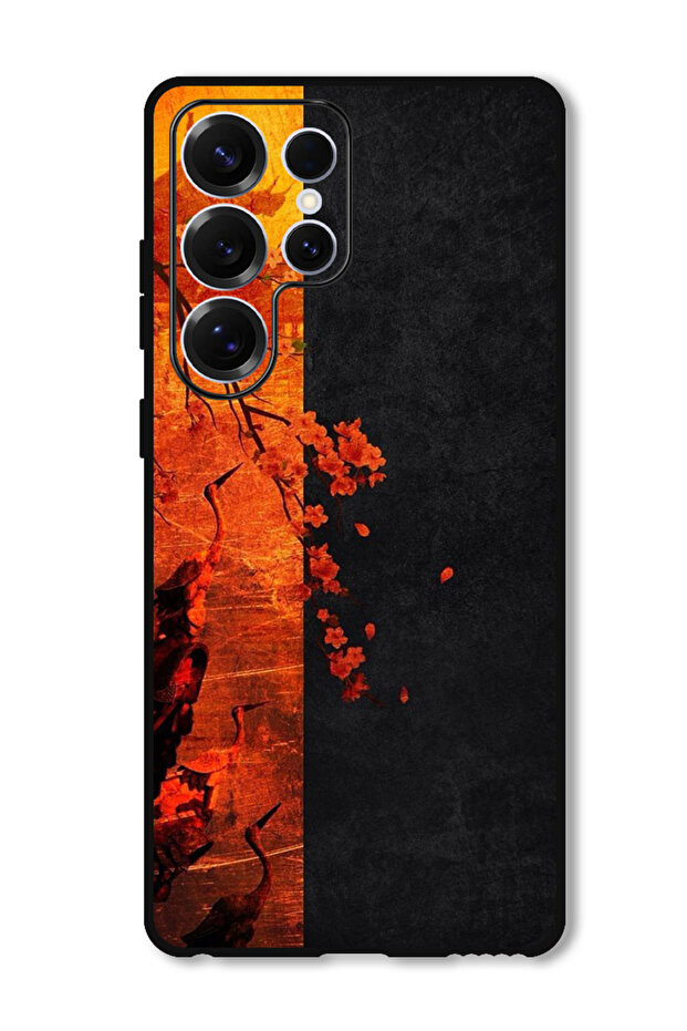 Protective Case Anti Scratch Shock Proof Bumper Cover For Samsung Galaxy S25 Ultra Flower Abstract 4