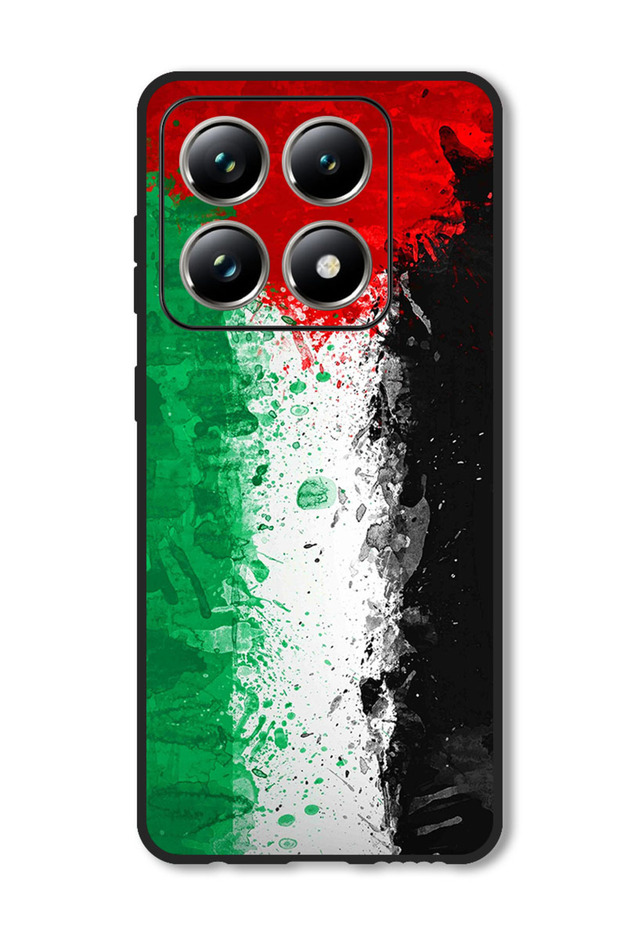 Case Compatible with Xiaomi 14T Protection Shockproof Bumper Cover Palestine Flag 1