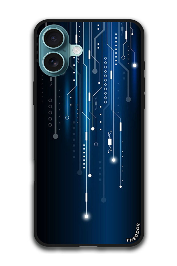 Protective Case Anti Scratch Shock Proof Bumper Cover For iPhone 16 Plus (6.7)-inch Abstract 7