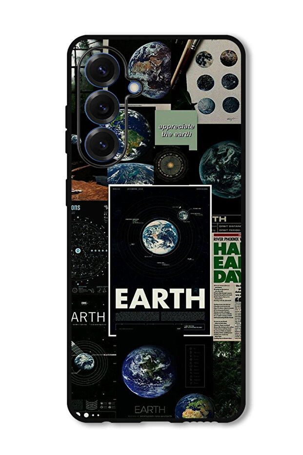 Protective Case Anti Scratch Shock Proof Bumper Cover For Samsung Galaxy S25 Earth