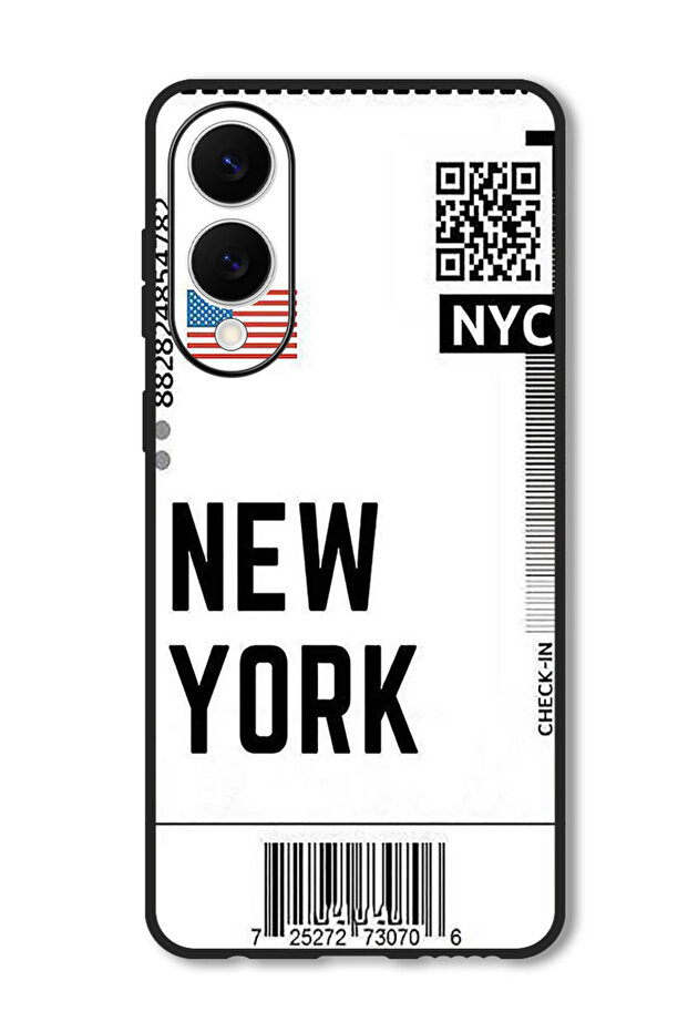 Case Compatible with Samsung Galaxy S25 Edge 6.7 Inch Protection Shockproof Bumper Cover NYC