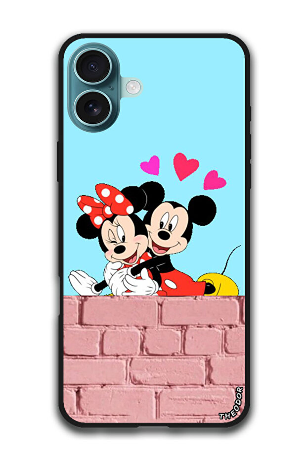 Protective Case Anti Scratch Shock Proof Bumper Cover For iPhone 16 Plus (6.7)-inch Mickey