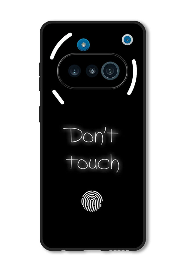 Case Compatible with Nothing Phone 3a Protection Shockproof Bumper Cover Dont touch (2)